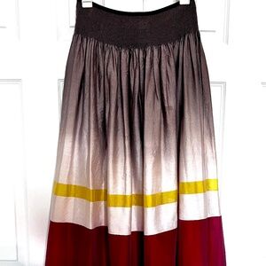 Maple Multi-Color Maxi Full Skirt, Size Medium, Excellent condition